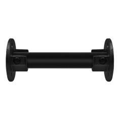 Doos Ronde voetplaat met inleg (set) - zwart-B / 26,9 mm (30 stuks)